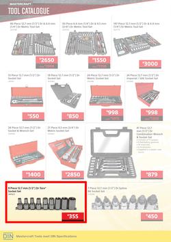 Builders : Mastercraft Tool Catalogue (1 Oct - 2 Dec 2019), page 4