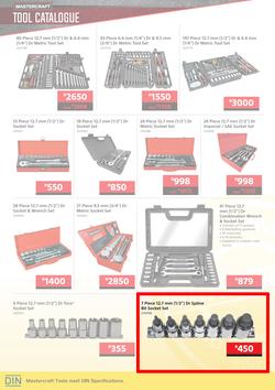 Builders : Mastercraft Tool Catalogue (1 Oct - 2 Dec 2019), page 4
