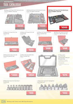 Builders : Mastercraft Tool Catalogue (1 Oct - 2 Dec 2019), page 4