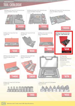 Builders : Mastercraft Tool Catalogue (1 Oct - 2 Dec 2019), page 4