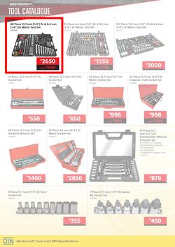 Builders : Mastercraft Tool Catalogue (1 Oct - 2 Dec 2019), page 4