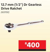 Mastercraft 12.7mm (1/2") Dr Gearless Drive Ratchet
