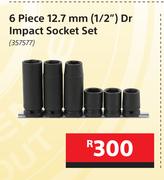 Mastercraft 6 Piece 12.7mm (1/2") Dr Impact Socket Set