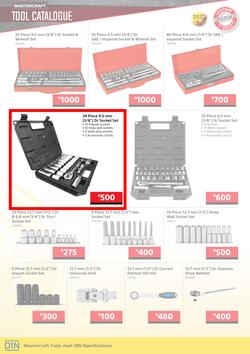 Builders : Mastercraft Tool Catalogue (1 Oct - 2 Dec 2019), page 5