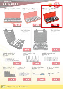 Builders : Mastercraft Tool Catalogue (1 Oct - 2 Dec 2019), page 5