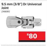 Mastercarft 9.5mm (3/8") Dr Universal Joint