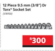 Mastercarft 12 Piece 9.5mm (3/8") Dr Torx Socket Set