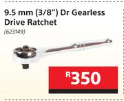 Mastercarft 9.5mm (3/8") Dr Gearless Drive Ratchet