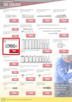Builders : Mastercraft Tool Catalogue (1 Oct - 2 Dec 2019), page 6