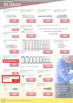 Builders : Mastercraft Tool Catalogue (1 Oct - 2 Dec 2019), page 6