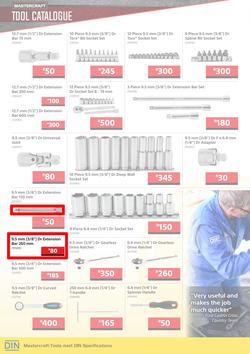 Builders : Mastercraft Tool Catalogue (1 Oct - 2 Dec 2019), page 6