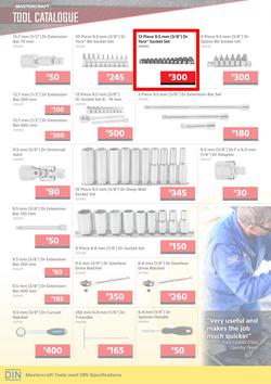 Builders : Mastercraft Tool Catalogue (1 Oct - 2 Dec 2019), page 6