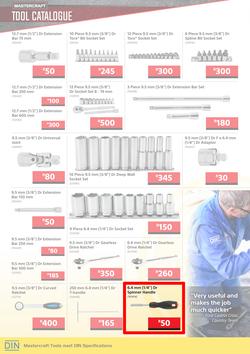Builders : Mastercraft Tool Catalogue (1 Oct - 2 Dec 2019), page 6