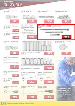 Builders : Mastercraft Tool Catalogue (1 Oct - 2 Dec 2019), page 6