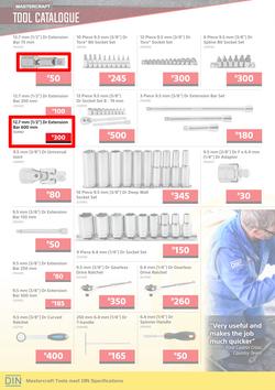 Builders : Mastercraft Tool Catalogue (1 Oct - 2 Dec 2019), page 6