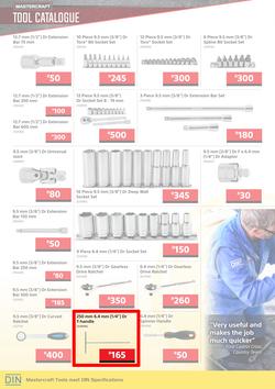 Builders : Mastercraft Tool Catalogue (1 Oct - 2 Dec 2019), page 6
