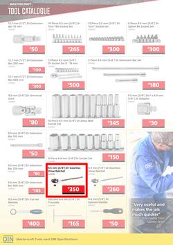 Builders : Mastercraft Tool Catalogue (1 Oct - 2 Dec 2019), page 6