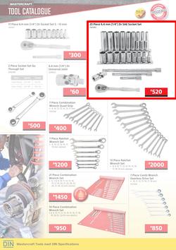 Builders : Mastercraft Tool Catalogue (1 Oct - 2 Dec 2019), page 7
