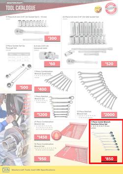 Builders : Mastercraft Tool Catalogue (1 Oct - 2 Dec 2019), page 7