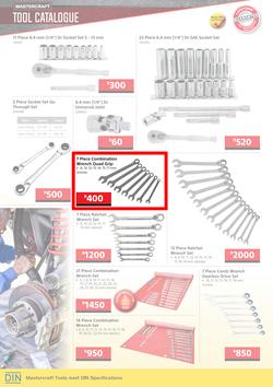 Builders : Mastercraft Tool Catalogue (1 Oct - 2 Dec 2019), page 7
