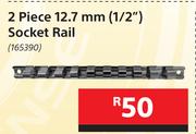 Mastercraft 2 Piece 12.7mm (1/2") Socket Rail