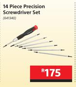 Mastercraft 14 Piece Precision Screwdriver Set