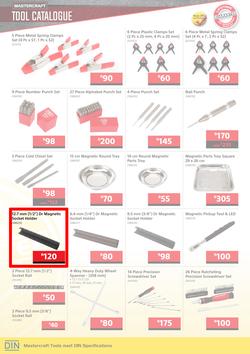 Builders : Mastercraft Tool Catalogue (1 Oct - 2 Dec 2019), page 9