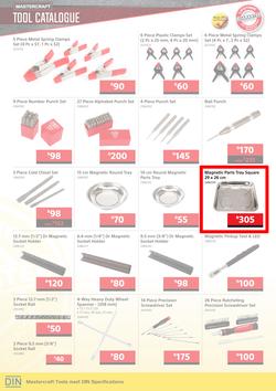 Builders : Mastercraft Tool Catalogue (1 Oct - 2 Dec 2019), page 9