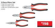 Mastercraft 3 Piece Pliers Set