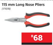 Mastercraft 115mm Long Nose Pliers