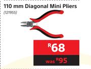 Mastercraft 110mm Diagonal Mini Pliers