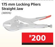 Mastercraft 175mm Locking Pliers Straight Jaw