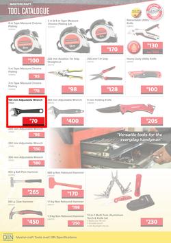 Builders : Mastercraft Tool Catalogue (1 Oct - 2 Dec 2019), page 11