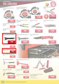 Builders : Mastercraft Tool Catalogue (1 Oct - 2 Dec 2019), page 11