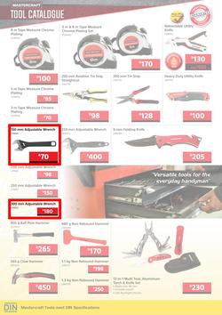Builders : Mastercraft Tool Catalogue (1 Oct - 2 Dec 2019), page 11