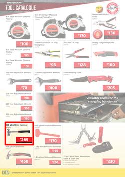 Builders : Mastercraft Tool Catalogue (1 Oct - 2 Dec 2019), page 11