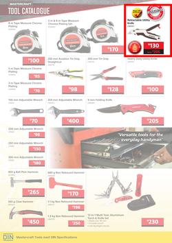 Builders : Mastercraft Tool Catalogue (1 Oct - 2 Dec 2019), page 11