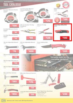 Builders : Mastercraft Tool Catalogue (1 Oct - 2 Dec 2019), page 11