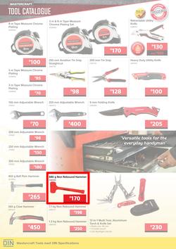 Builders : Mastercraft Tool Catalogue (1 Oct - 2 Dec 2019), page 11