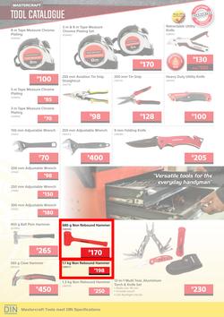 Builders : Mastercraft Tool Catalogue (1 Oct - 2 Dec 2019), page 11