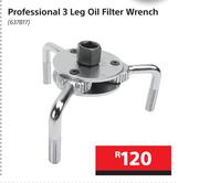 Mastercraft Professional 3 Leg Oil Filter Wrench