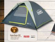 Camp Master Camp Dome 310 200 L x 200 W x 110cm H