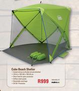 Camp Master Cube Beach Shelter 210 L x 160 W x 180cm H 