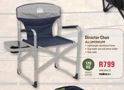 Camp Master Director Chair Aluminium