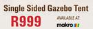 Camp Master Single Sided Gazebo Tent 