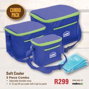 Camp Master Soft Cooler 3 Piece Combo