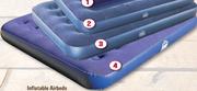 Camp Master Inflatable Airbeds Queen 203(L)x152(w)x25(H)cm