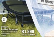 Camp Master Deluxe Padded Stretcher 198(L)x91(W)x34(H)cm