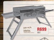 Camp Master Folding Braai Stainless Steel