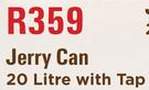 Camp Master 20Ltr Jerry Can With Tap